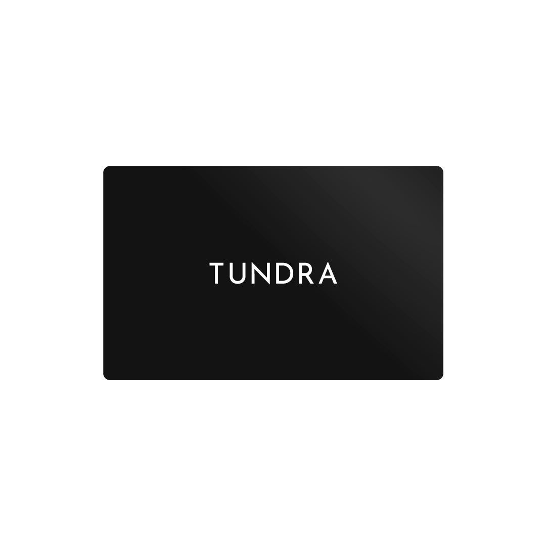 Tarjeta Tundra Negro Mate